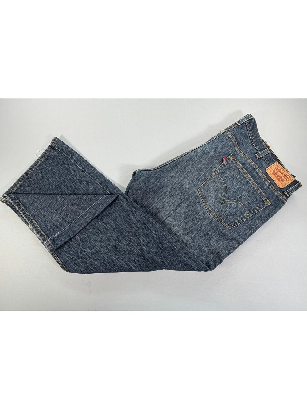 Levi's 559 Relaxed Straight Jeans Mens 48x30 Medium Wash Denim Big Tall